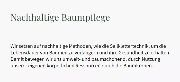 Baumkletterer für  Butzbach (Friedrich-Ludwig-Weidig-Stadt)