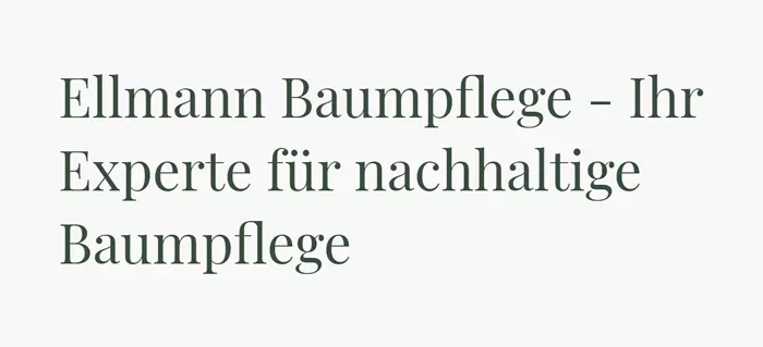 Baumpfleger in  Eschersheim (Frankfurt (Main)) -  